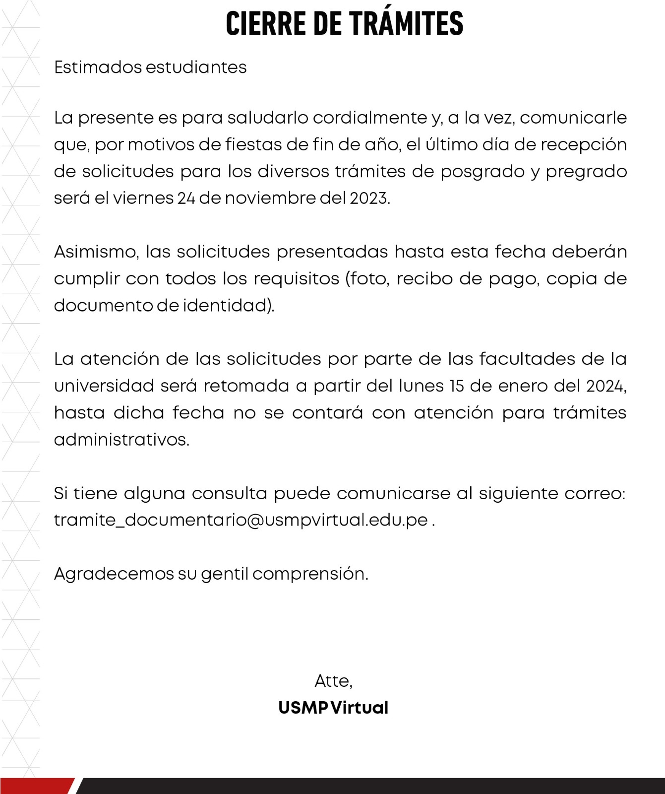 Comunicado